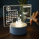Creative LED Note Board Night Light