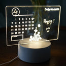 Creative LED Note Board Night Light