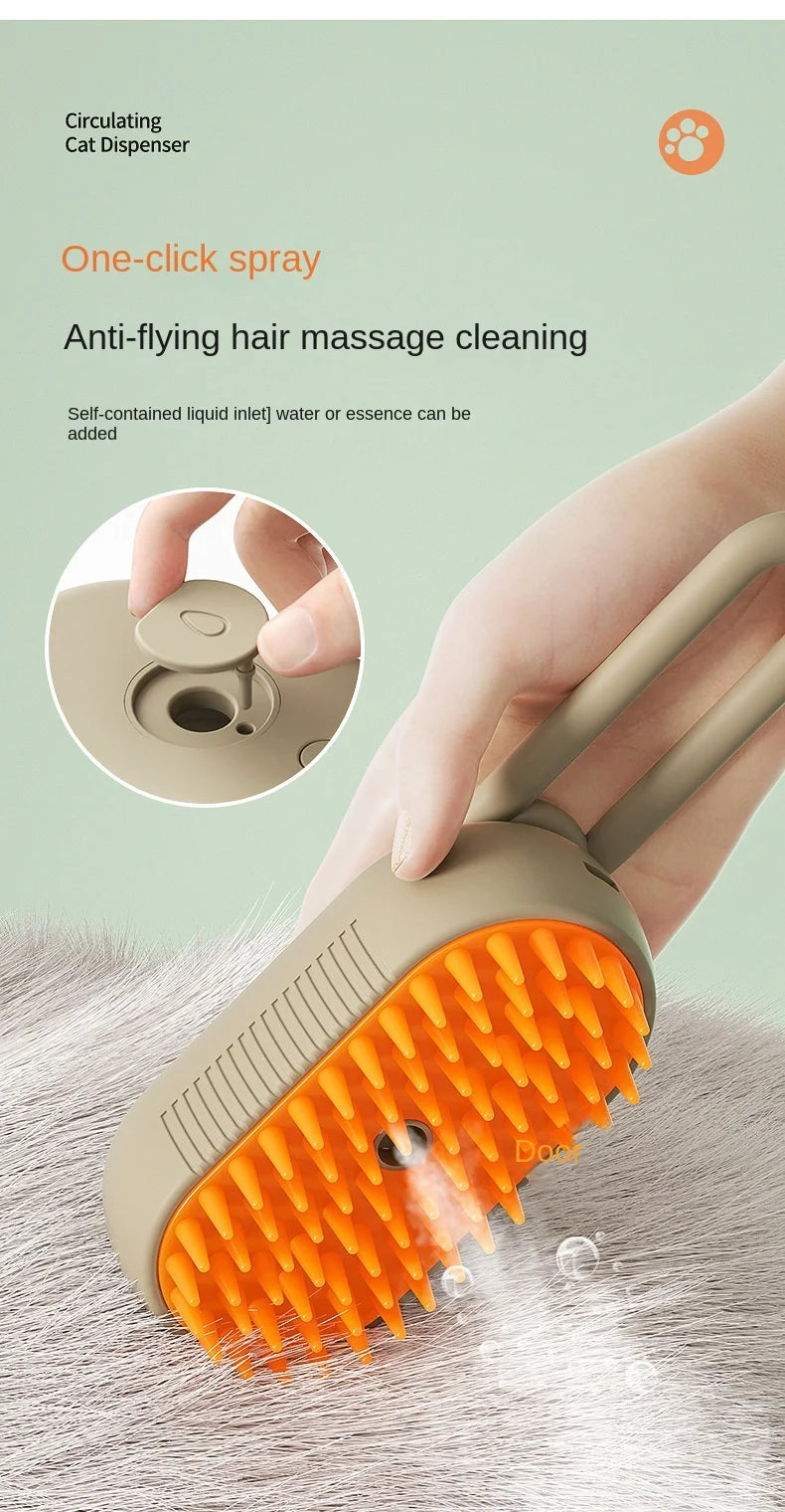 Steam Brush for pet